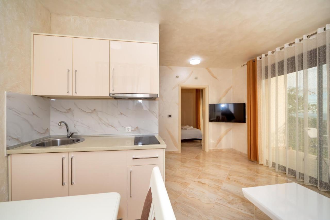 Apartament Kaom Lux Dobra Voda Zewnętrze zdjęcie